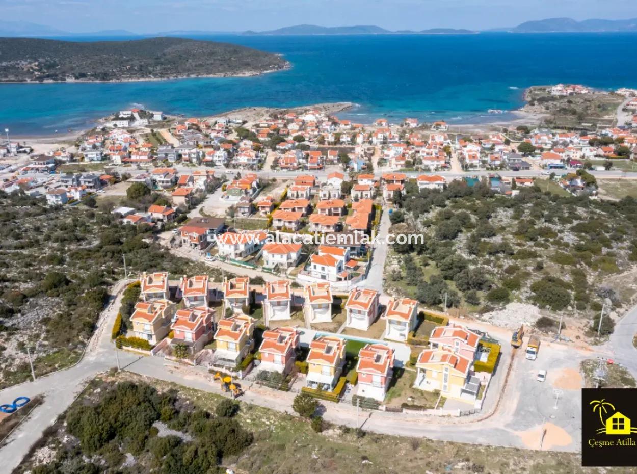 Grundstück Mit Zwei Residenzen Zum Verkauf In Çeşme Şifne