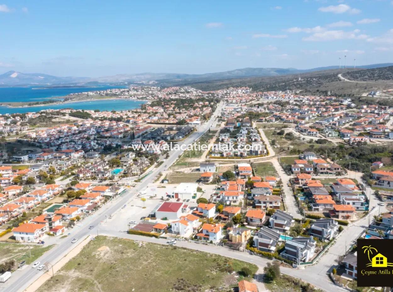 Grundstück Mit Zwei Residenzen Zum Verkauf In Çeşme Şifne