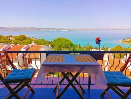 Wohnung Mit Direktem Meerblick In Çeşme Paşalimani