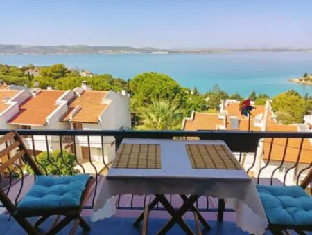 Wohnung Mit Direktem Meerblick In Çeşme Paşalimani