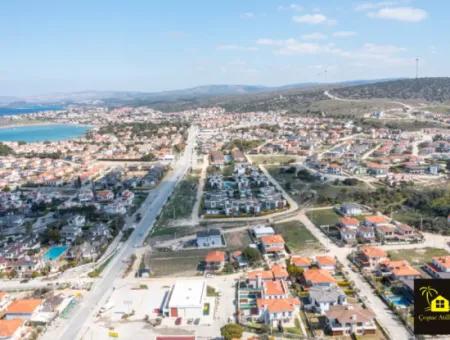 Grundstück Mit Zwei Residenzen Zum Verkauf In Çeşme Şifne
