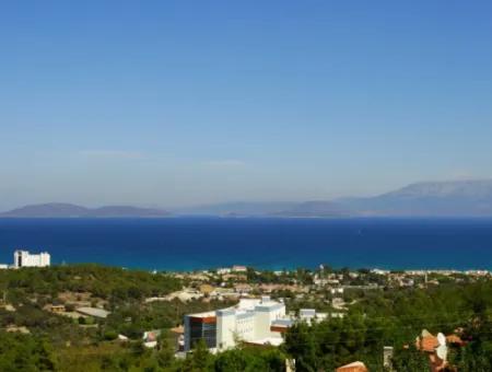 Çeşme Boyalik Rtlarinde Full Deniz Manz. Villa Mit Freistehendem Pool