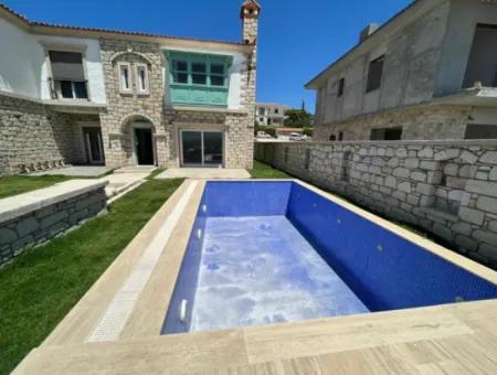 Steinvilla Ohne Pool Zum Verkauf In Çeşme Alacati