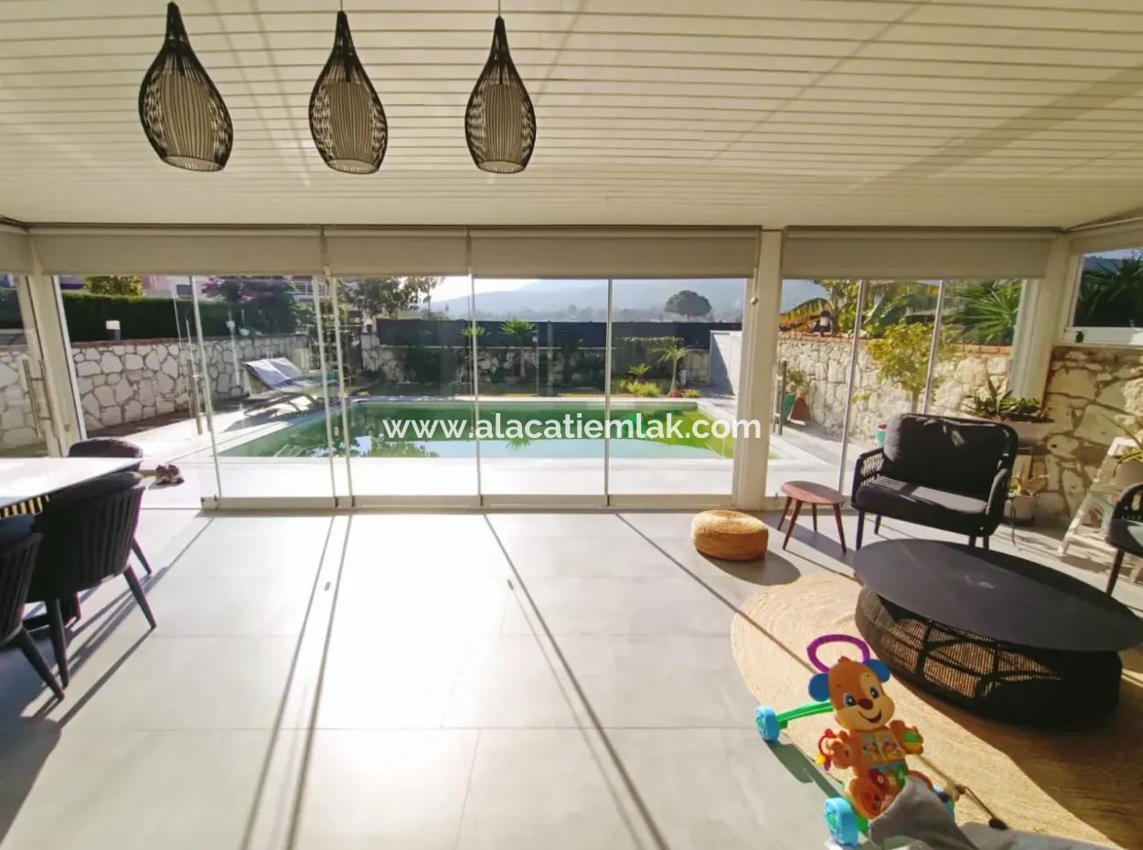 Villa With Detached Pool For Sale In Çeşme Alacati