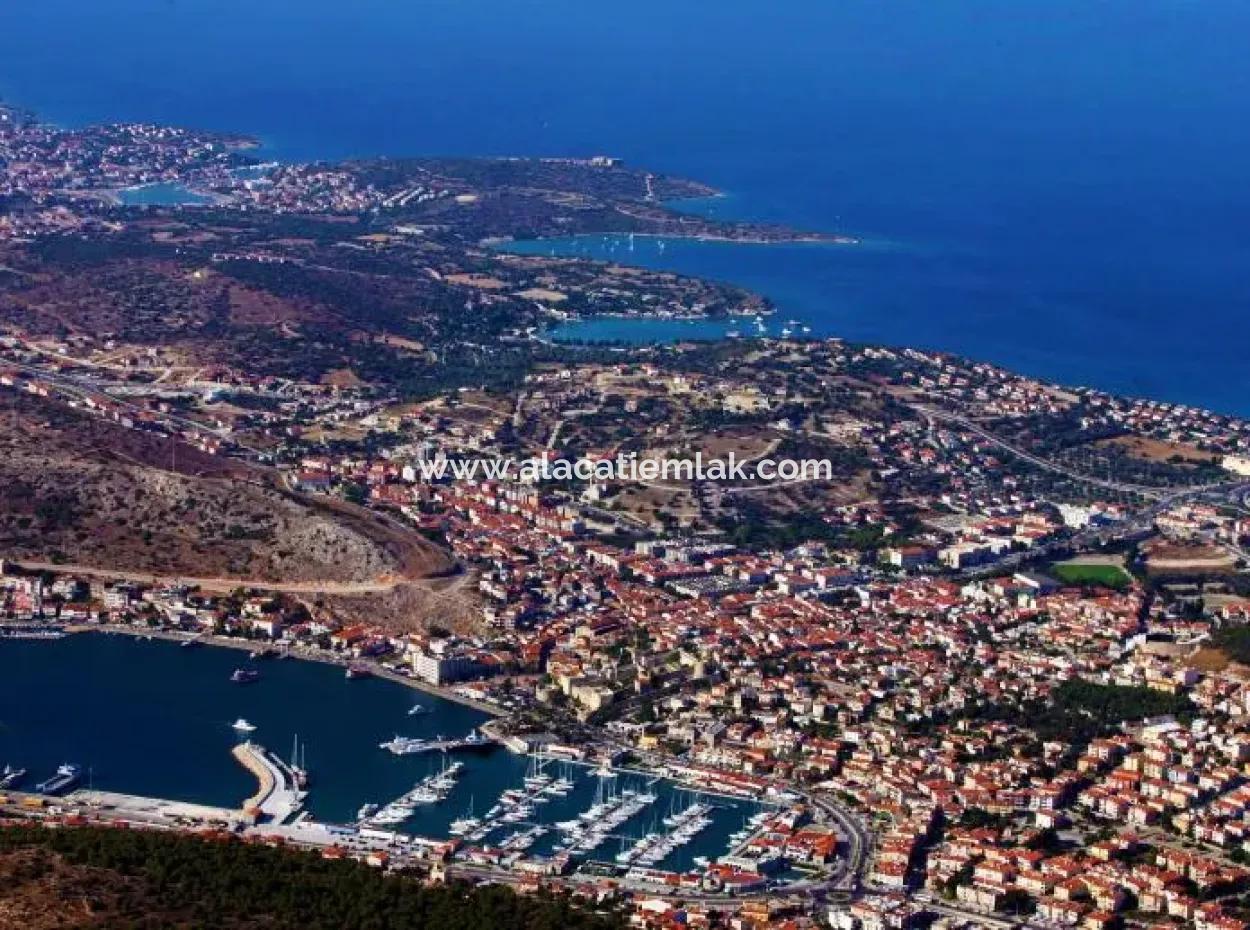 Çeşme -Izmir Field For Sale On The Old Road Zero To The Road