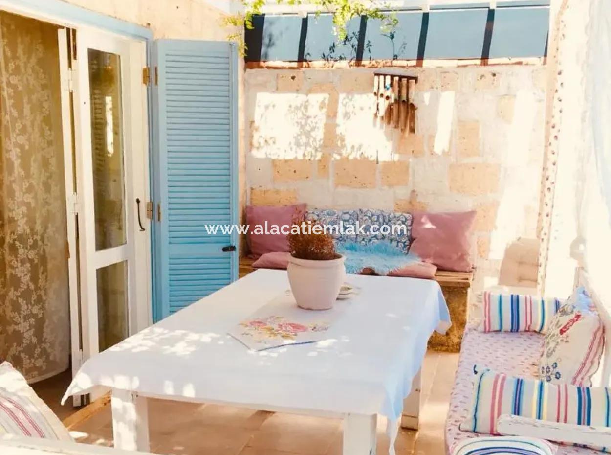 Close To Cesme Ayayorgiye Monthly Rental Detached Pool 3 1 Villa