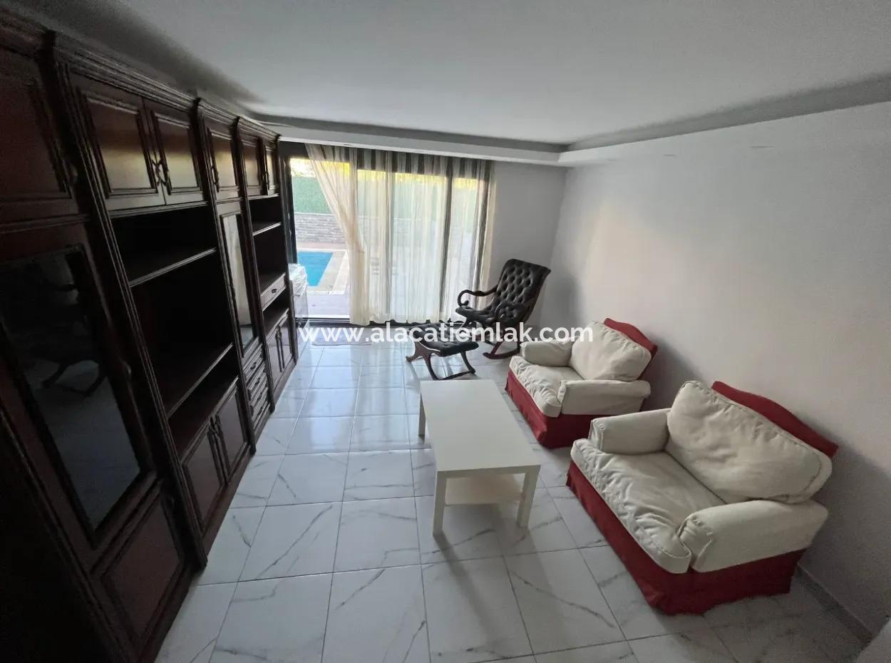 Triplex Villa With Detached Pool For Annual Rent In The Center Of Cesme