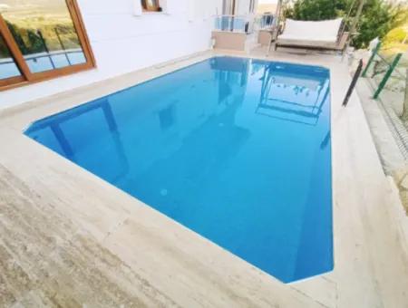 Seasonal Villa For Rent With Detached Pool In Cesme Alacati