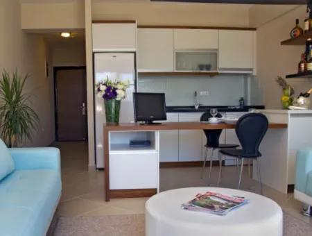 Residence Apartment With Pool For Monthly Rent In Cesme Center