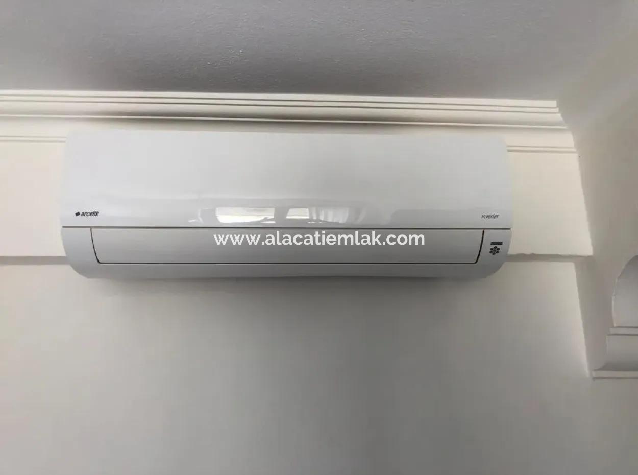 Çeşme Merkez'de Sezonluk Kiralık Geniş 2+1 Bahçe Katı Daire