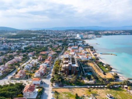 Çeşme Boyalık'ta Denize Sıfır Ağustos-Eylül Ayı İçin Kiralık 2+1