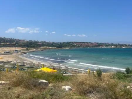 Çeşme Dalyan'da Full Deniz Manz. Site İçi 3+1 Satılık Villa